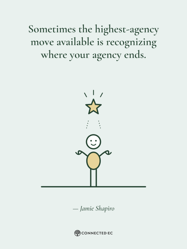 The highest-agency move
